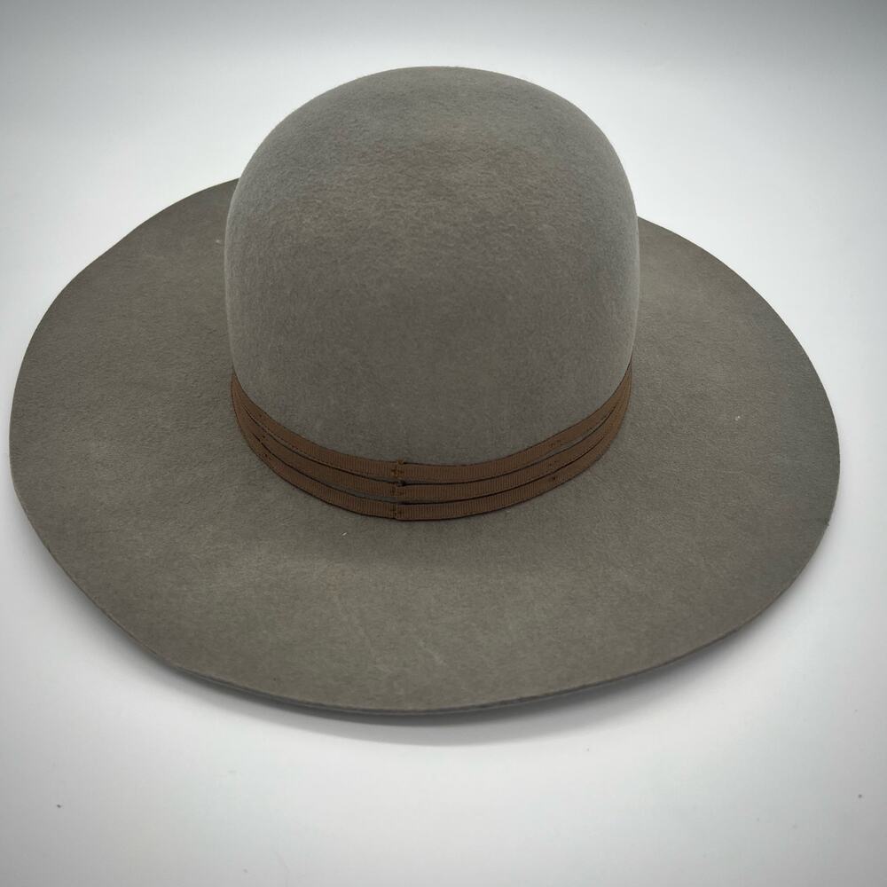 Brixton Magdalena Hat Natural 100% Wool Wide Brim Size Small